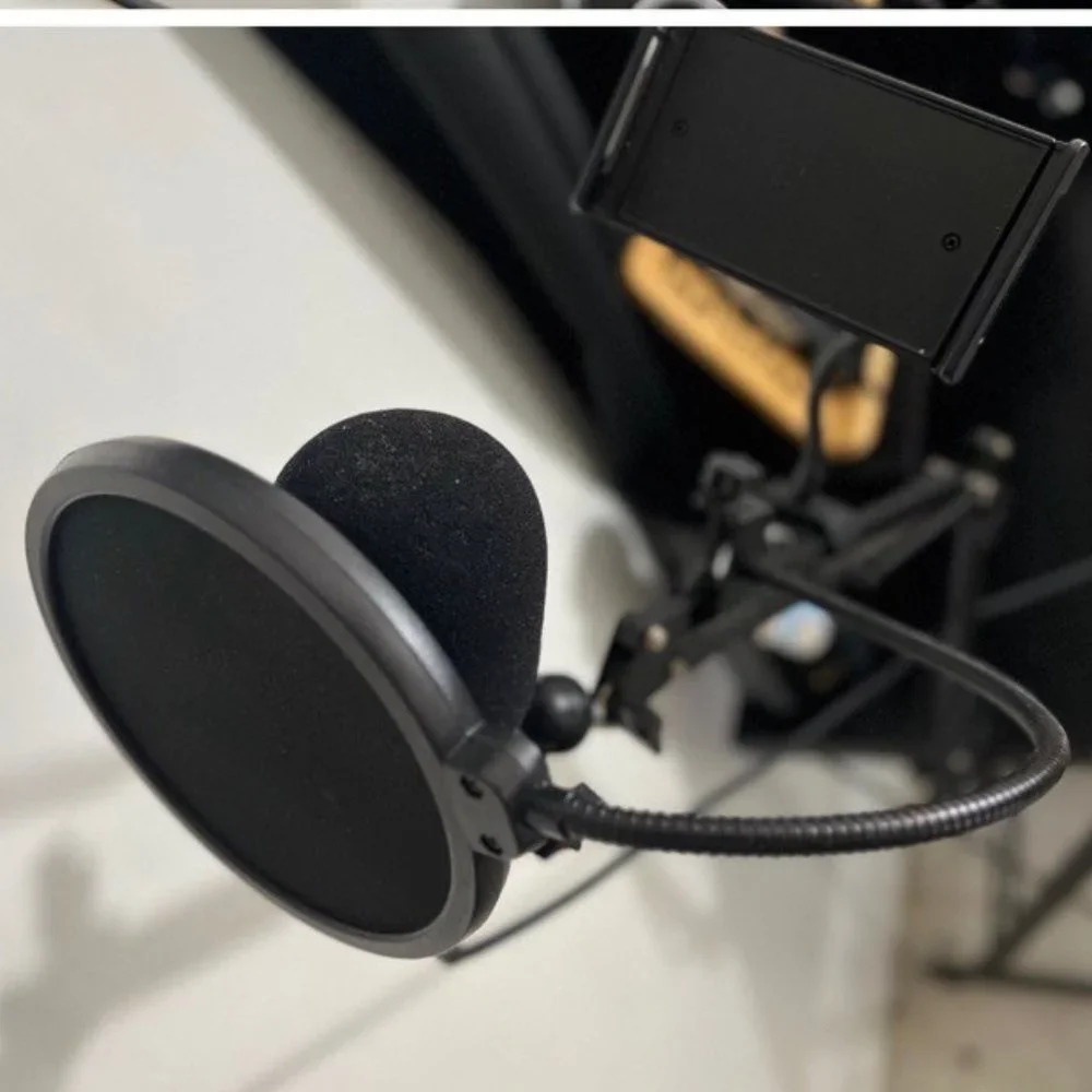 Professional Studio Condenser Mic + T20 Boom Arm & Shock Mount